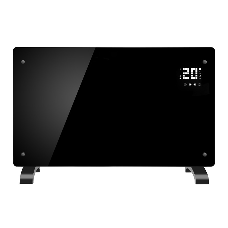 Glass Panel Heater 2000W Big Size in Black